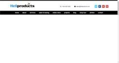 Desktop Screenshot of heliproducts.com