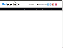 Tablet Screenshot of heliproducts.com